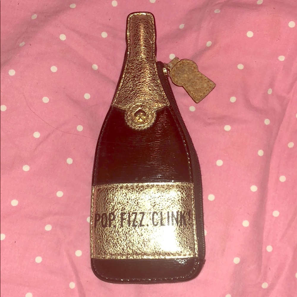 Kate Spade Champagne Bottle Clutch